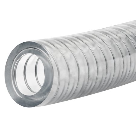 Metal Detectable FDA Silicone Tubing - 3/8"" ID x 1/2"" OD x 2 ft. Long -  USA INDUSTRIALS, ZUSA-HT-3639